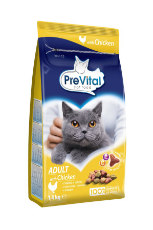 chi tiết Prevital Granule Kočka 1,4kg Adult Kuře (4)