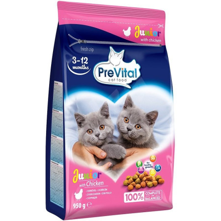 detail Prevital Granule Kočka 0,95kg Junior Kuře (4)