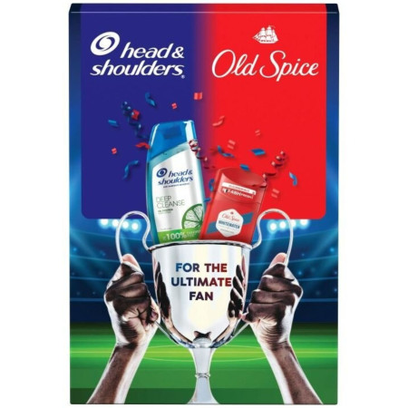 chi tiết Kazeta 2ks - Head shoulders 300ml Citrón + Old spice stick 50ml Whitewater