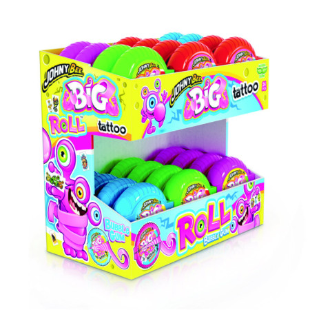 chi tiết JohnyBee big roll + tattoo 40g žvýkačky (24)