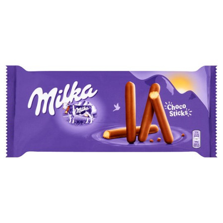 chi tiết Milka sušenky Choco Lila Sticks 112g velké (20)