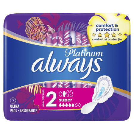 chi tiết Always vložky Platinum ultra super plus 7ks (20)