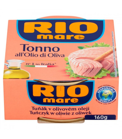 detail RioMare 160g tonno di oliva - Tuňák v olivovém oleji (12)