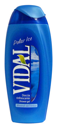 detail Vidal sprchový gel 250ml Polar ice