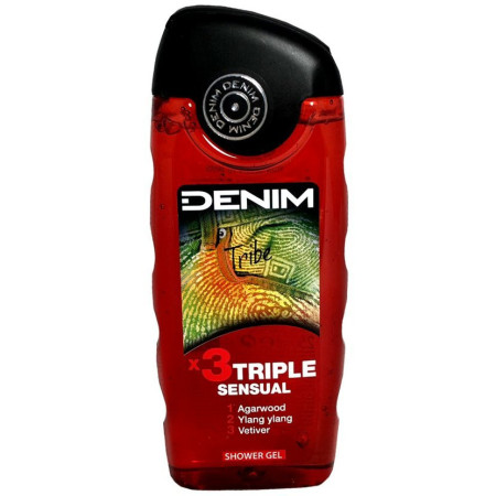 detail Denim sprchový gel 250ml Tribe (12)