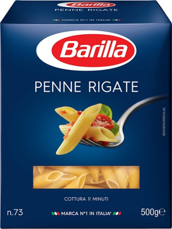 detail BARILLA těstoviny 500g penne rigate (12)
