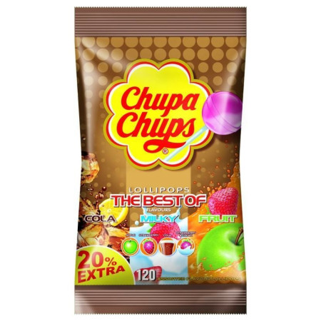 detail Chupa chups lízátko original 120ks (sáček)