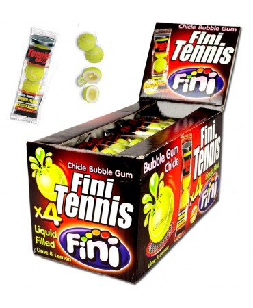 detail Fini žvýkačky 4ks tennis 5g 50ks