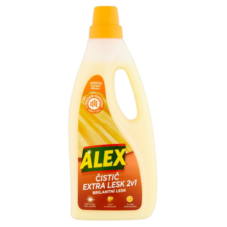 chi tiết Alex 750ml čistič s leskem 2v1 na laminátové s vůní pomeranče (12)