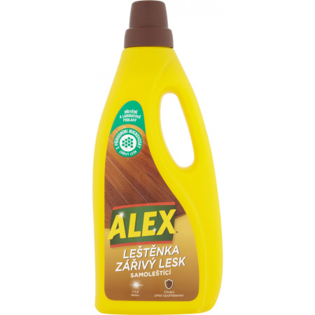 detail Alex 750ml mýdlový čistič leštěnka zařivý lesk pro dřevěné (12)