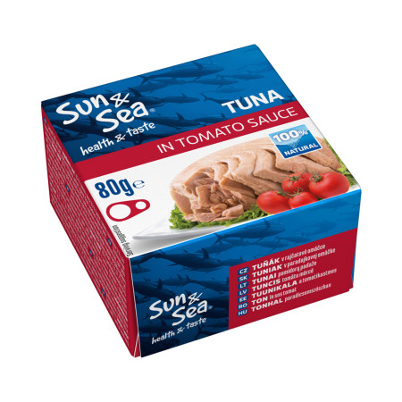 chi tiết SUN SEA 80g Tuňák tomato
