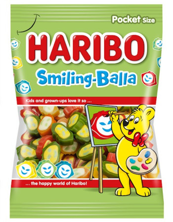 chi tiết Haribo 100g Smiling balla (30)