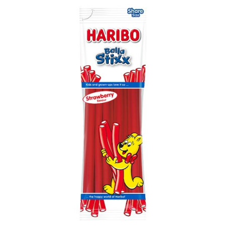 detail Haribo 200g / 170g stixx strawberry (18)