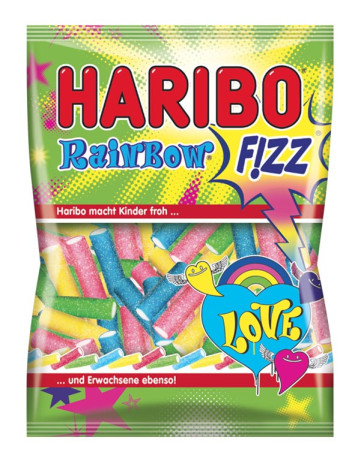 chi tiết Haribo 85g RAINBOW FIZZ (30)