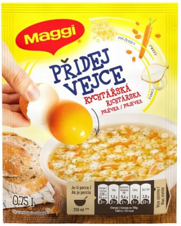 detail MAGGI Přidej vejce Rychtářská polévka 40,5g (25)