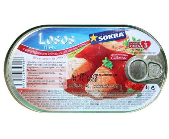 chi tiết SOKRA 170g Filet losos v tomatě (14)