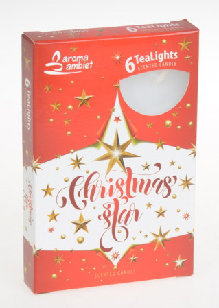 chi tiết Santo Čajové Svíčky 6ks Chritmas Star White (15)