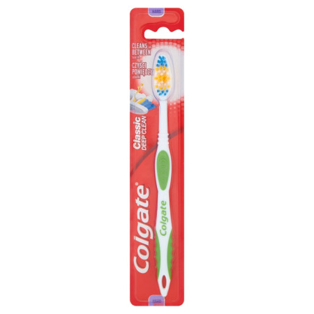 chi tiết Colgate zubní kartáček 12ks deep clean HARD
