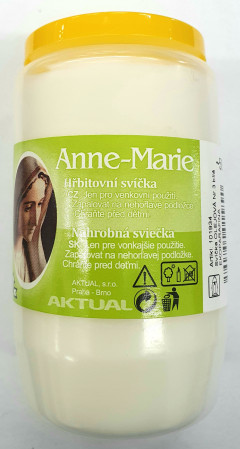 detail Aktual Anne Marie svíčky 160g / 50h bílá (24)