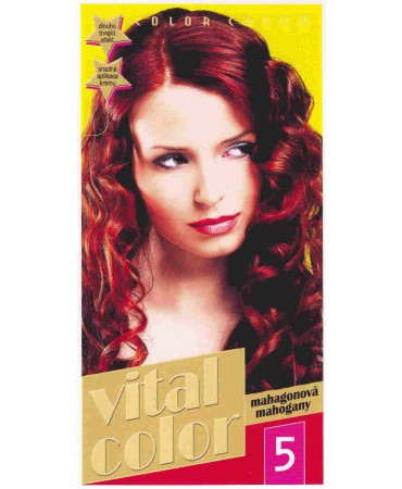 detail Vital Color barva na vlasy 50ml č. 5 (24)