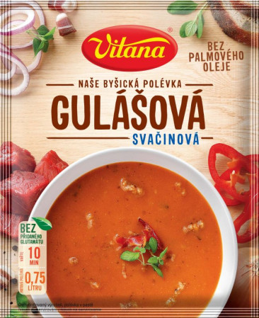 detail VITANA Polévka gulášová 96g svačinová (10)