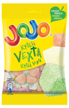 chi tiết JOJO želé 80g Vexta kyselá (32)