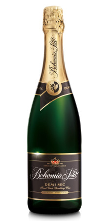 detail Bohemia Sekt 0,75l - demi Sec (Zelený) (6)