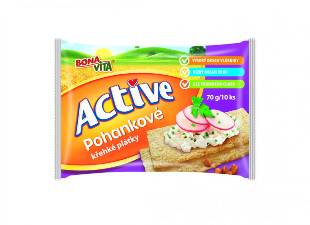 detail Bonavita Křupavé plátky 70g Pohankové (18)