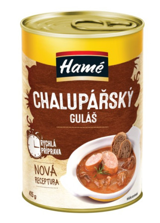 detail HAMÉ 415g Guláš chalupářský