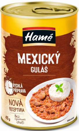 detail HAMÉ 415g Guláš mexický