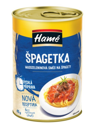 detail HAMÉ 415g Špagetka