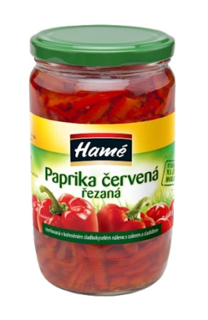 detail HAMÉ Paprika červená řezaná 660g (8)