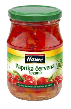 detail HAMÉ Paprika červená řezaná 340g (10)