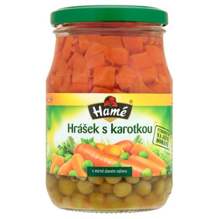 detail HAMÉ Hrášek s karotkou 330g (10)