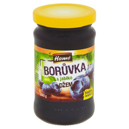 detail HAMÉ Džem 260g Borůvka