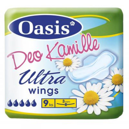 chi tiết Oasis Deo Kamille ultra wings vložky 9ks