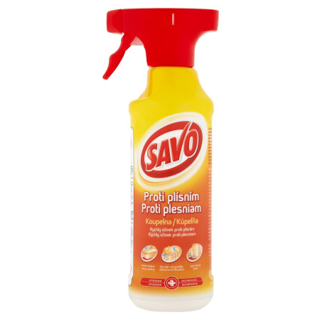 detail SAVO proti plísním koupelna 500ml žlutý (20)