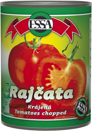 detail ESSA Rajčata krájená 400g (24)