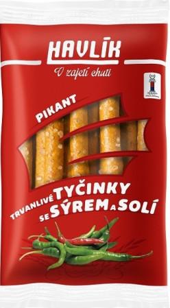 chi tiết HAVLÍK Trvanlivé tyčinky se sýrem a solí 90g Pikant (30)