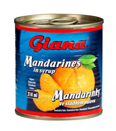 detail Giana Mandarinky 314ml
