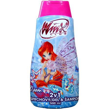detail Winx club sprchový gel + šampon 500 ml BLOOM