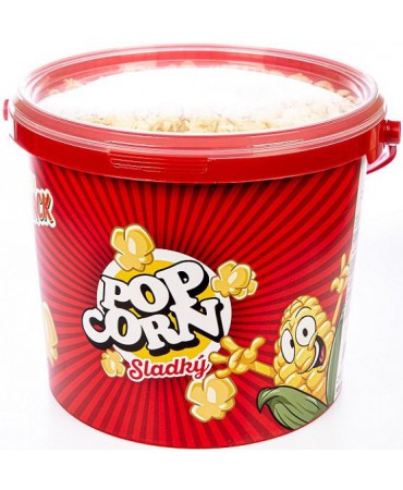 detail Golden Snack Popcorn sladký 300g kyblík