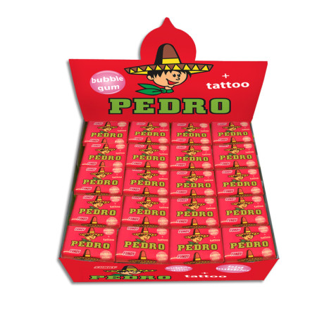 detail PEDRO 5g Žvýkačky s tetováním 120ks