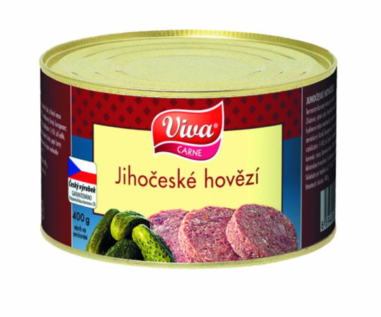 chi tiết VIVA Jihočeské hovězí maso 400g