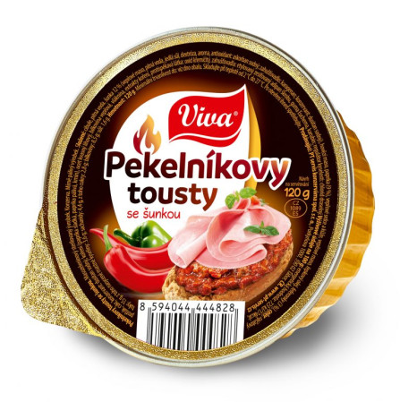 detail VIVA 120g Pekelníkovy tousty se šunkou (16)