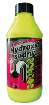 chi tiết Hydroxid sodný 1kg