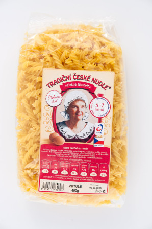 chi tiết Tradiční české nudle vaječné 400g vrtule (25)
