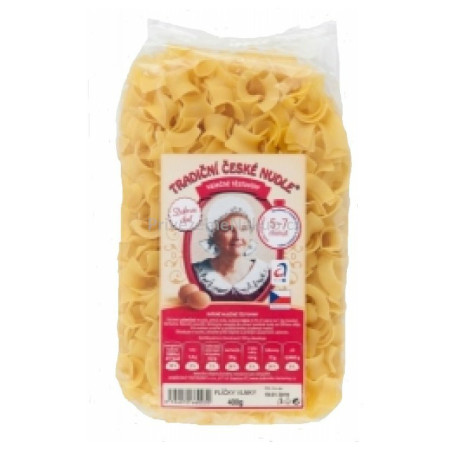 detail Tradiční české nudle vaječné 400g flíčky