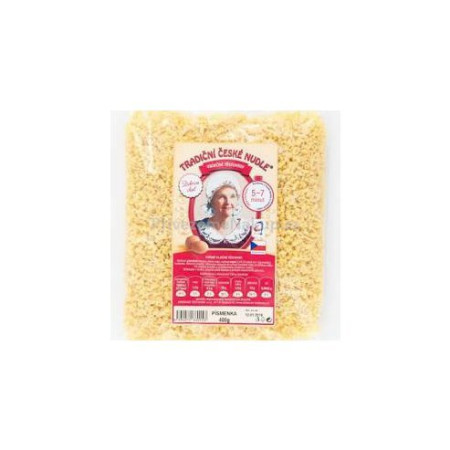 chi tiết Tradiční české nudle vaječné 400g písmenka (30)