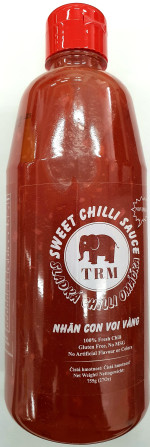 chi tiết TRM Sweet chilli sauce - sladká chilli omáčka 755g (Con V